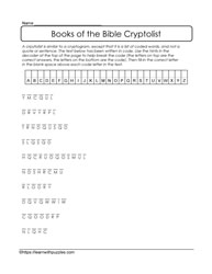 Children Bible Books Puzzle